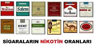 Sigara Markalarının Nikotin Oranları 2022