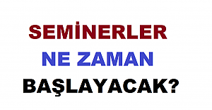 2022 Eylül öğretmen seminerleri ne zaman başlayacak?