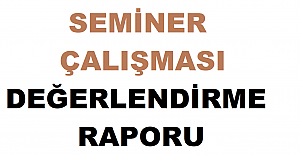 2023 Eylül Seminer Çalışma Raporları