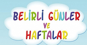 2022 Yılı Belirli Gün ve Haftalar Dosyaları