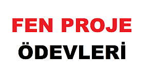 FEN PROJE ÖDEVLERİ