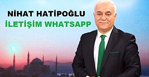 Nihat Hatipoğlu İletişim, Canlı Yayın, Whatsapp Soru Sor