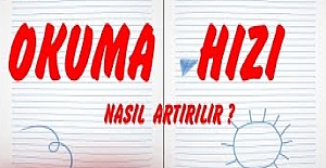 Öğrencilerin Okuma Hızı Nasıl Arttırılabilir?