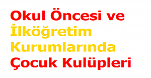 Okul Öncesi Kulüp Planı