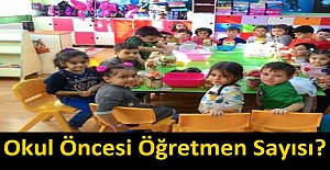 Okul Öncesi Öğretmen Sayısı?