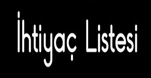 Örnek ilkokul ihtiyaç listesi