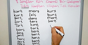 Tek Heceli Kelimeler