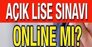 Açık Lise 1. Dönem Sınavları Online mı Yapılacak?