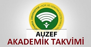 AUZEF 2021-2022 Akademik Takvimi