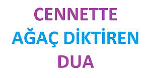 Cennette Ağaç Diktiren Dua