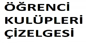 ÖĞRENCİ KULÜPLERİ ÇİZELGESİ