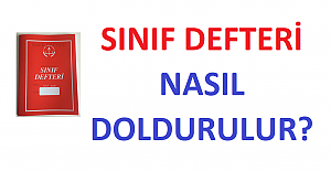 Sınıf Defteri Hangi Renk Kalemle ve Nasıl Doldurulur