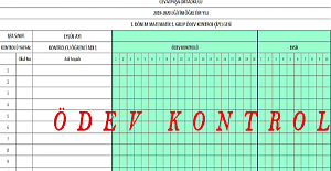 Ödev Kontrolünü Kim Yapar?
