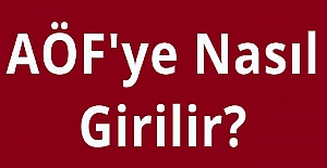 AÖF'ye Nasıl Girilir?