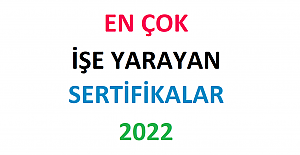 En Çok İşe Yarayan Sertifikalar 2022