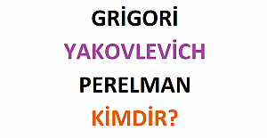 Grigori Yakovlevich Perelman Kimdir?