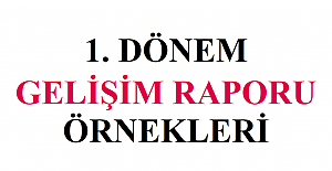 Okul Öncesi İçin Gelişim Raporu Örnekleri 2022