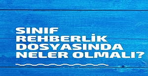 Sınıf Rehberlik Dosyası