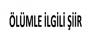 Ölümle İlgili Şiir