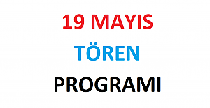 19 Mayıs Tören Programı 2022