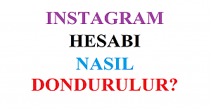 Instagram Hesabı Nasıl Dondurulur?