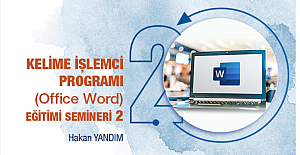 ÖBA Kelime İşlemci Programı (Office Word) Eğitimi Semineri 2 Nedir?