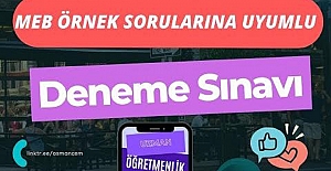 MEB Örnek Soruları Formatına Uygun Deneme Sınavı