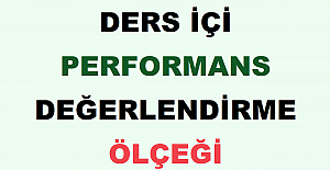 Ders İçi Performans Değerlendirme Ölçeği