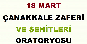 18 Mart Çanakkale Zaferi ve Şehitleri Oratoryosu