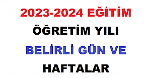 2023-2024 Eğitim Öğretim Yılı...