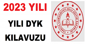 2023 Yılı 2023 Yılı DYK Kılavuzu