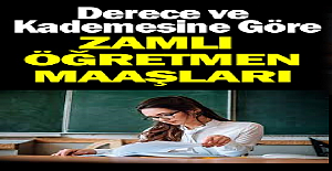 Öğretmenlerin Ocak Ayı Maaşı?