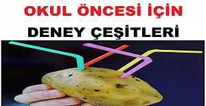 Okul Öncesi İçin Deney Çeşitleri
