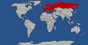 Dünya'da Gezdiğim Ülkeler Haritası