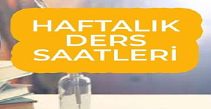 Haftalık Ders Saatlerinde Değişiklik: Yeni Program Yayınlandı