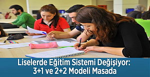 Lise Eğitimi İçin 3+1 Ve 2+2 Sistemi