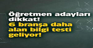 O Branşlara Alan Sınavı Geliyor!
