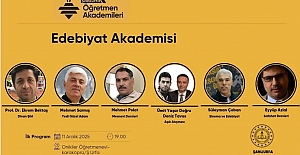 Öğretmen Akdemileri-Edebiyat Akademisi Etkinlikleri  Şanlıurfa'da 11 Aralık 2025 Perşembe Günü Başlıyor 