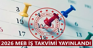 2026 MEB İş Takvimi Yayınlandı