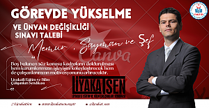 MEB'den Görevde Yükselme ve Ünvan Değişikliği Sınavı Talep Ettik