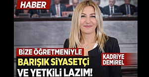 BİZE ÖĞRETMENİYLE BARIŞIK SİYASETÇİ VE YETKİLİ LAZIM